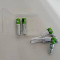 4X AAA NIMH BATTERIES W/ USB RECHARGE CABLE - NeonSales {{ shop.shopifyCountryName }}