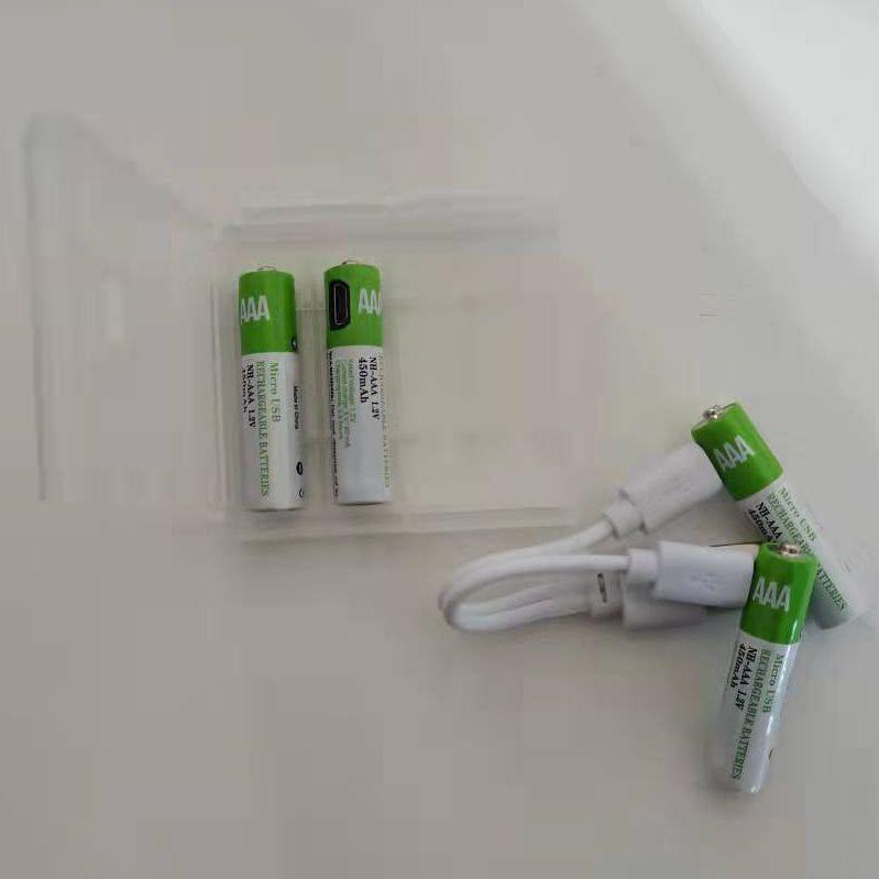 4X AAA NIMH BATTERIES W/ USB RECHARGE CABLE - NeonSales {{ shop.shopifyCountryName }}