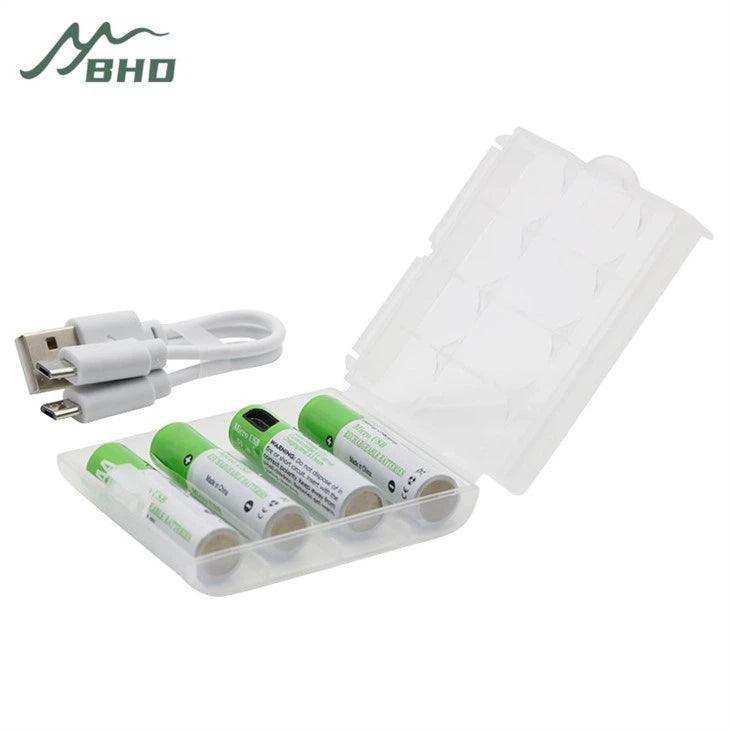 4X AAA NIMH BATTERIES W/ USB RECHARGE CABLE - NeonSales {{ shop.shopifyCountryName }}