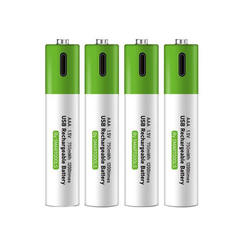 4X AAA NIMH BATTERIES W/ USB RECHARGE CABLE - NeonSales {{ shop.shopifyCountryName }}
