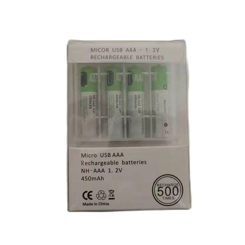 4X AAA NIMH BATTERIES W/ USB RECHARGE CABLE - NeonSales {{ shop.shopifyCountryName }}