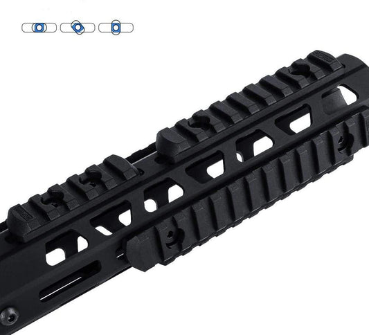 5 PIECE POLYMER M-LOK - PICATINNY ADAPTER RAILS - NeonSales {{ shop.shopifyCountryName }}