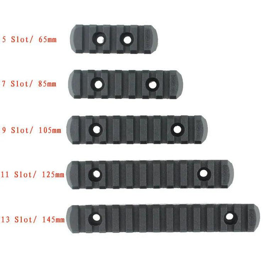 5 PIECE POLYMER M-LOK - PICATINNY ADAPTER RAILS - NeonSales {{ shop.shopifyCountryName }}