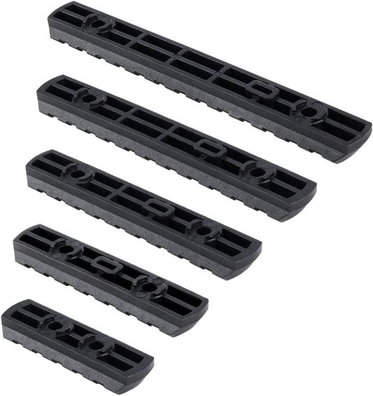 5 PIECE POLYMER M-LOK - PICATINNY ADAPTER RAILS - NeonSales {{ shop.shopifyCountryName }}