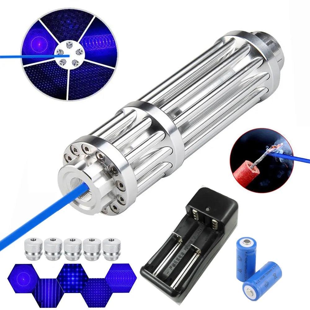 500MW BLUE LASER POINTER KIT W/ CHARGER - NeonSales South Africa