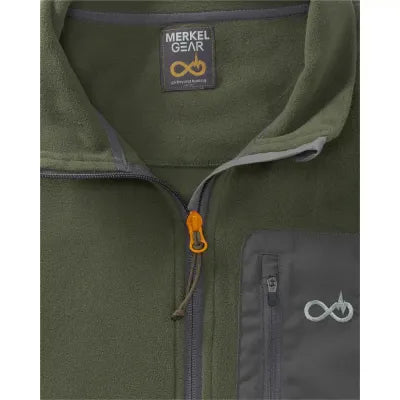 MERKELGEAR BUSHSHIRT POLYGIENE OLIVE M