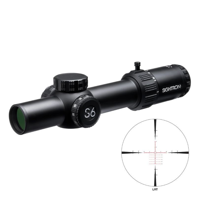 SIGHTRON S6 1-6X24 FFP IR LRT - NeonSales {{ shop.shopifyCountryName }}