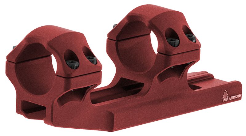 UTG ACCU-SYNC 1" MED 34MM OFFSET RING - RED