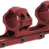 UTG ACCU-SYNC 1" MED 34MM OFFSET RING - RED