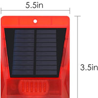 SOLAR ALARM LAMP WITH REMOTE CONTROL - N911C