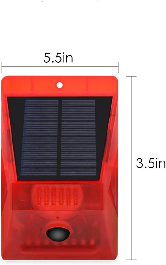 SOLAR ALARM LAMP WITH REMOTE CONTROL - N911C