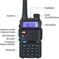 BAOFENG UV-5R TWO-WAY RADIO-VHF/UHF 2 PACK - NeonSales {{ shop.shopifyCountryName }}