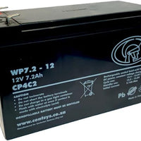 CENTURION WP7.2 - 12V RECHARGEABLE BATTERY - NeonSales {{ shop.shopifyCountryName }}