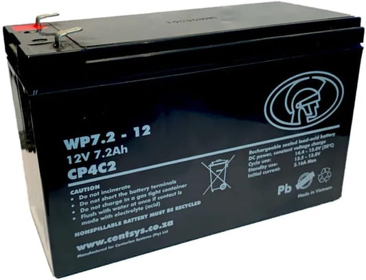 CENTURION WP7.2 - 12V RECHARGEABLE BATTERY - NeonSales {{ shop.shopifyCountryName }}