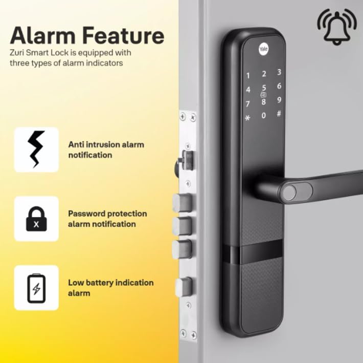 YALE ZURI BIOMETRIC SMART LOCK
