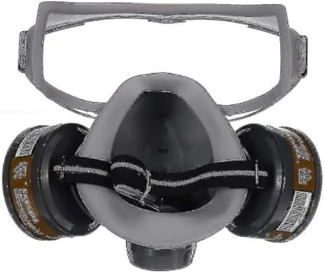 GAS MASK WITH SAFETY GOOGLES & DUST RESPIRATOR - NeonSales {{ shop.shopifyCountryName }}