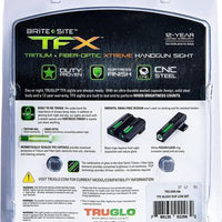 TRUGLO TFX GLOCK LOW SET