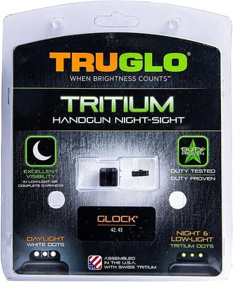 TRUGLO GLOCK 42 43 TRITIUM SET