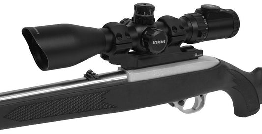 UTG ACCU-SYNC 30MM MED PRO 50MM RING - RED