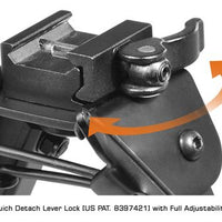 UTG SUPER DUTY BIPOD WITH QD MOUNT 6"-8"