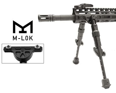 UTG RECON FLEX M-LOK BIPOD - 5.7-8" HT