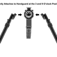 UTG RECON FLEX M-LOK BIPOD - 5.7-8" HT