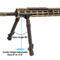 UTG RECON FLEX M-LOK BIPOD - 5.7-8" HT
