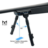 UTG RECON FLEX II M-LOK BIPOD - 7-9" HT
