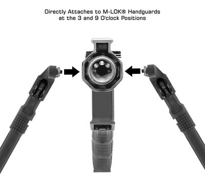 UTG RECON FLEX II M-LOK BIPOD 9"-12"