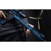 UTG AR15 15" M-LOK FREE FLOAT HANDGUARD BLUE BLACK