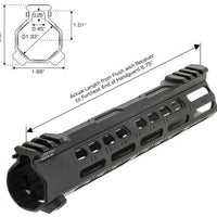 UTG FORERUNNER 10" M-LOK FREE FLOAT HANDGUARD