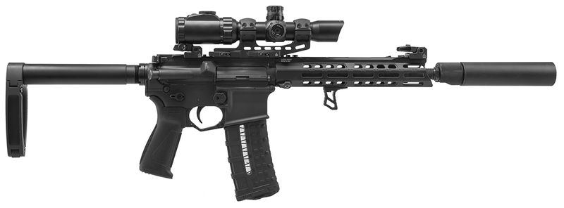 UTG FORERUNNER 10" M-LOK FREE FLOAT HANDGUARD