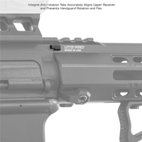 UTG FORERUNNER 15" M-LOK FREE FLOAT HANDGUARD