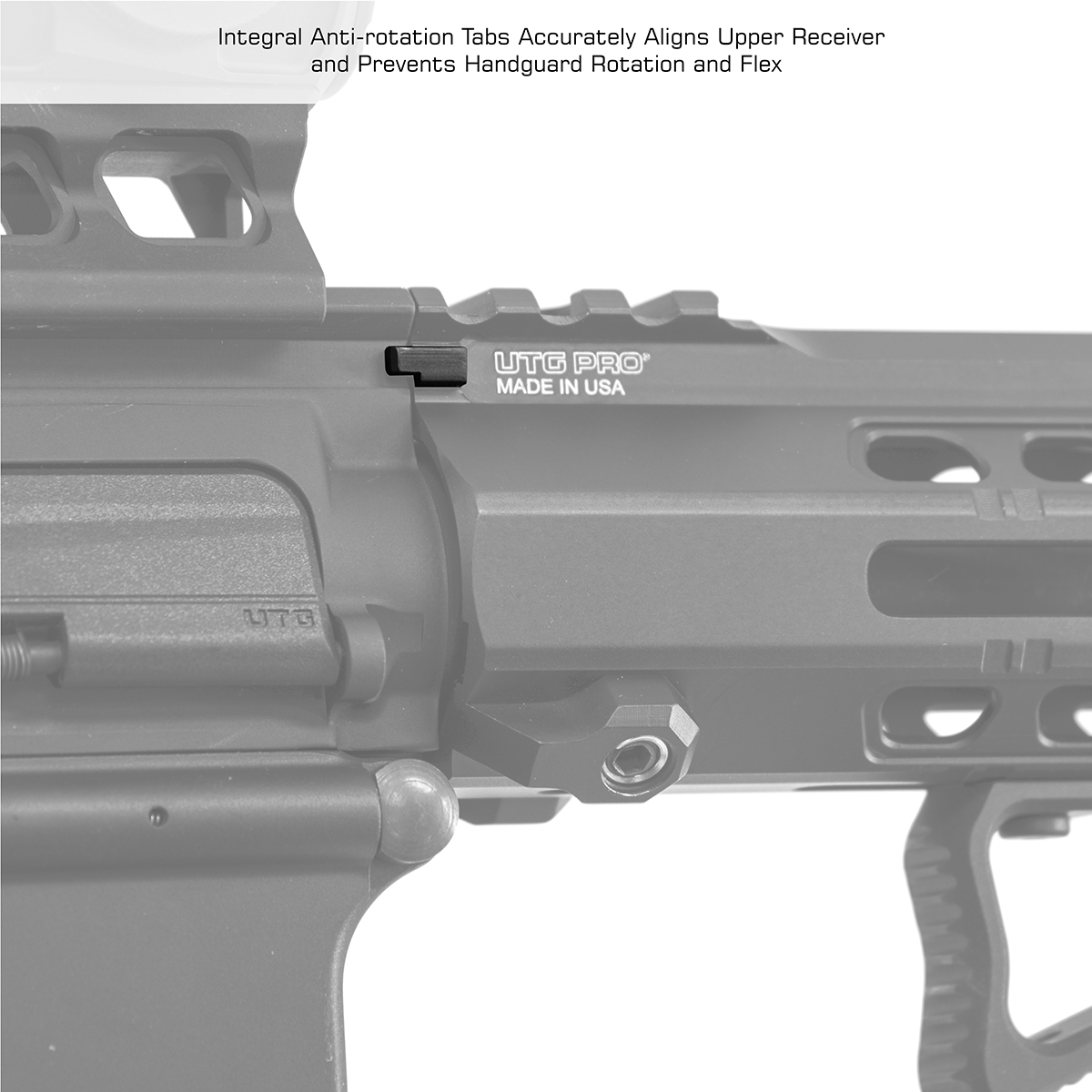 UTG FORERUNNER 15" M-LOK FREE FLOAT HANDGUARD