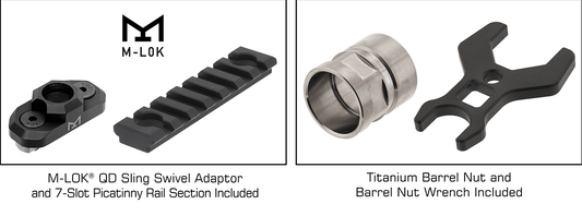 UTG FORERUNNER 15" M-LOK FREE FLOAT HANDGUARD
