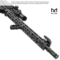 UTG FORERUNNER 15" M-LOK FREE FLOAT HANDGUARD