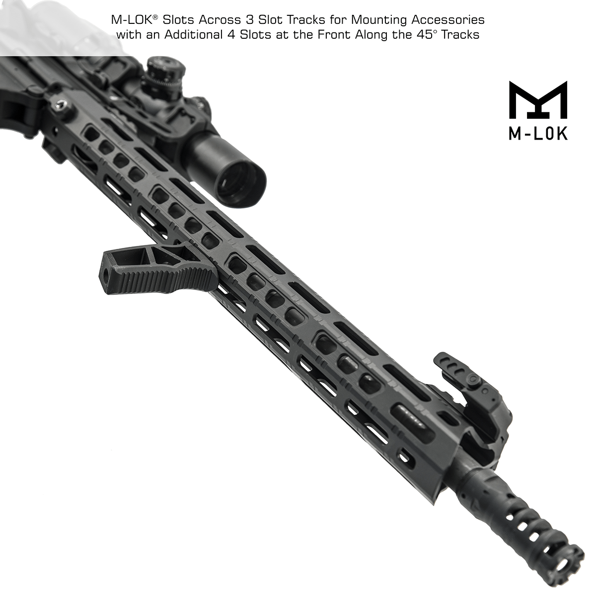 UTG FORERUNNER 15" M-LOK FREE FLOAT HANDGUARD