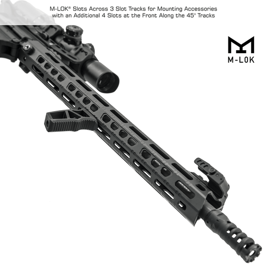 UTG FORERUNNER 15" M-LOK FREE FLOAT HANDGUARD