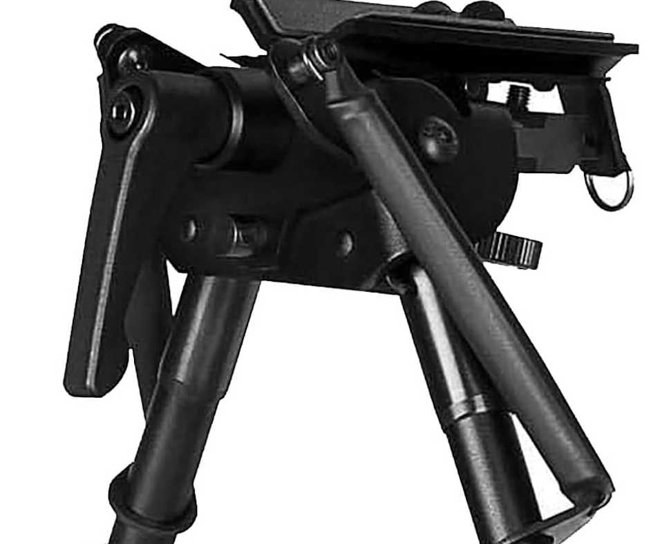 HAWKE SWIVEL/TILT BIPOD - 6-9" W/ LEVER