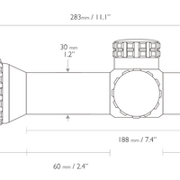 HAWKE FRONTIER 30 1-6X24 IR L4A