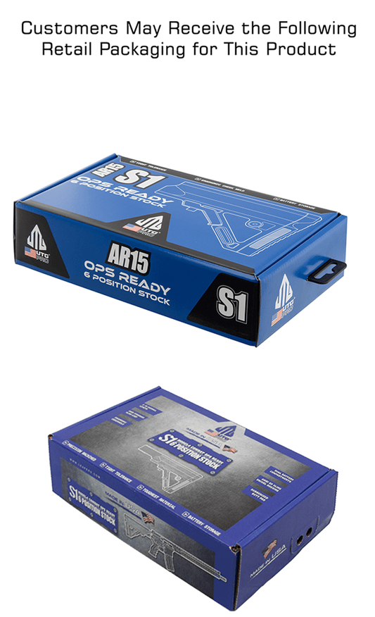 UTG PRO MOD 4 S1 6 POSITION MIL SPEC STOCK