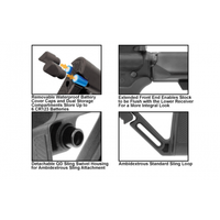 UTG PRO MOD 4 S1 6 POSITION MIL SPEC STOCK