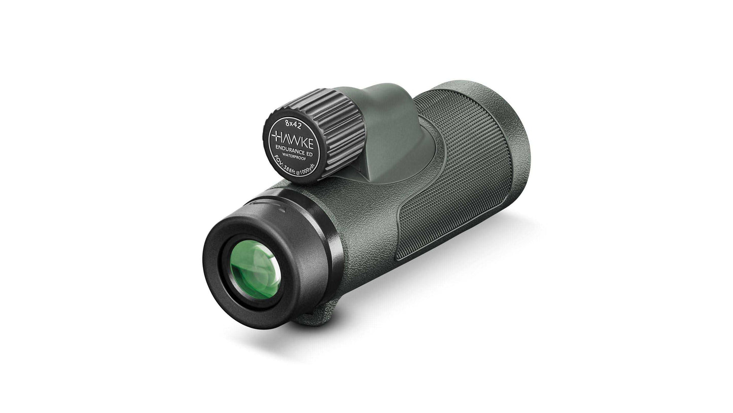 HAWKE MONOCULAR 8X42 ED - GREEN