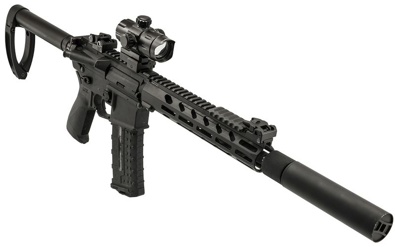 UTG ARWEN 10" M-LOK FREE FLOAT HANDGUARD