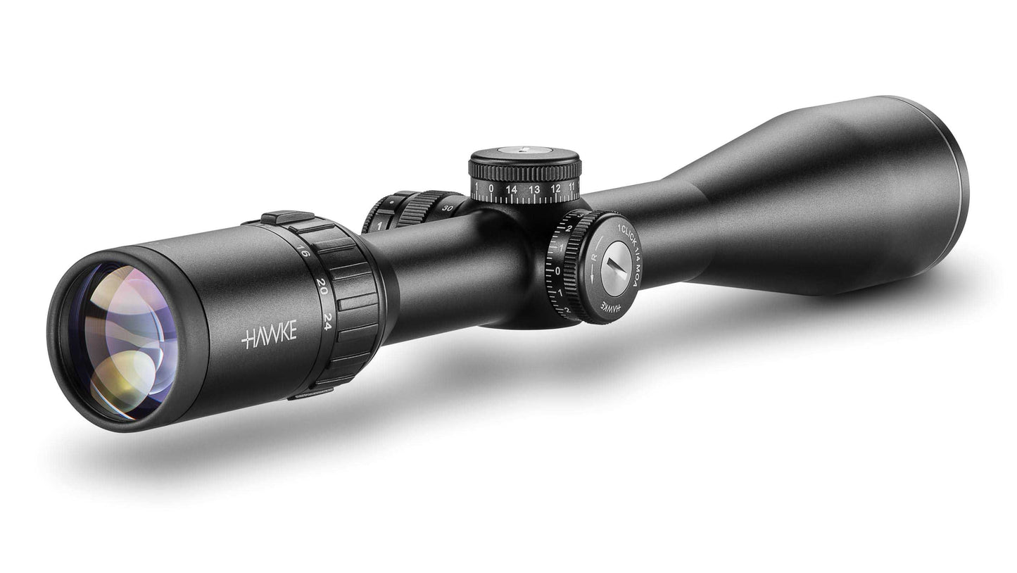 HAWKE ENDURANCE 30 WA SF 6-24X50 RIFLESCOPE