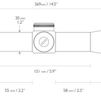 HAWKE ENDURANCE 30 WA SF 6-24X50 RIFLESCOPE - LRC