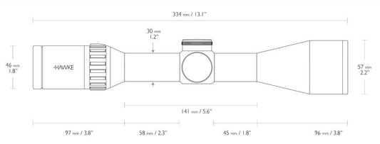 HAWKE ENDURANCE 30 WA 2.5-10X50 LRC - NeonSales {{ shop.shopifyCountryName }}