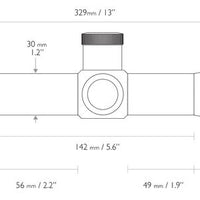 HAWKE VANTAGE WA 30MM 4-12X42 QUARTER MOA