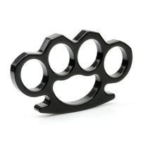 HEAVY DUTY 4 FINGER KNUCKLE DUSTER - BLACK - NeonSales {{ shop.shopifyCountryName }}