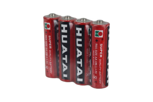 HUATAI 1.5V AA 4 PACK BATTERIES - NeonSales {{ shop.shopifyCountryName }}